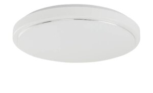 KHG Smart-Home Deckenleuchte - weiß - Maße (cm): H: 10  Ø: 49