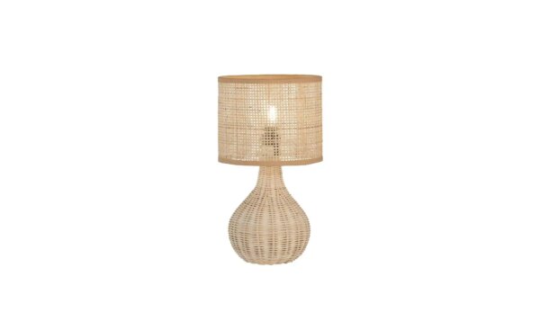 Fischer-Honsel Tischleuchte - beige - Maße (cm): B: 20 H: 37 T: 20