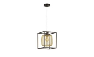 Fischer-Honsel Pendelleuchte - schwarz - Maße (cm): B: 23 H: 150 T: 23
