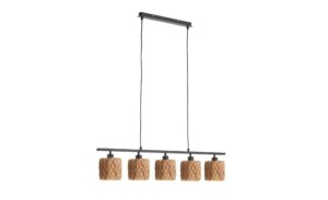 Fischer-Honsel Pendelleuchte - schwarz - Maße (cm): B: 100 H: 150 T: 13