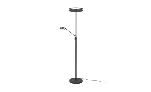 Trio Stehleuchte - grau - Maße (cm): B: 35