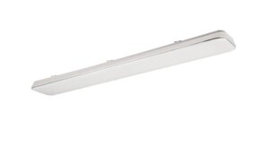 Trio LED-Deckenleuchte - weiß - Maße (cm): B: 120 H: 6 T: 17