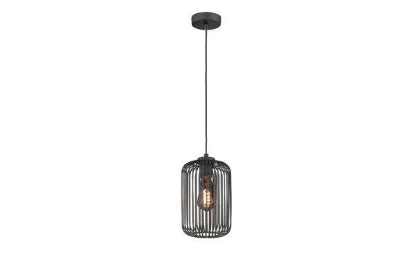 SCHÖNER WOHNEN Kollektion Pendelleuchte - schwarz - Maße (cm): B: 16 H: 150 T: 16