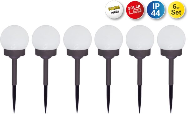 näve LED Solarleuchte "Ground Spikes"