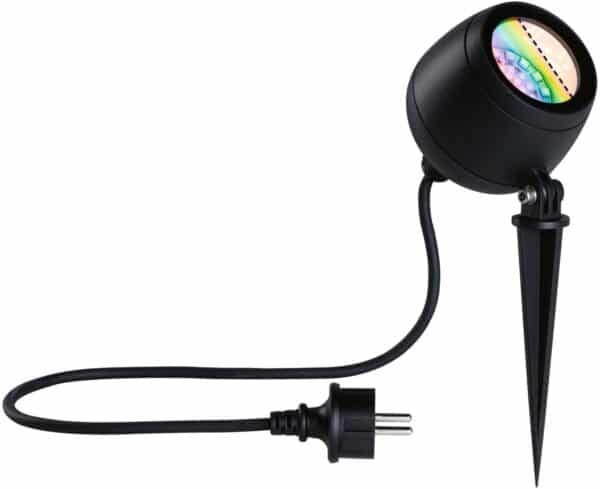 Paulmann LED Gartenleuchte "Outdoor 230V Spot Kikolo RGBW ZigBee"