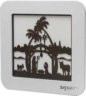 Weigla LED-Bild "Square - Wandbild Christi Geburt